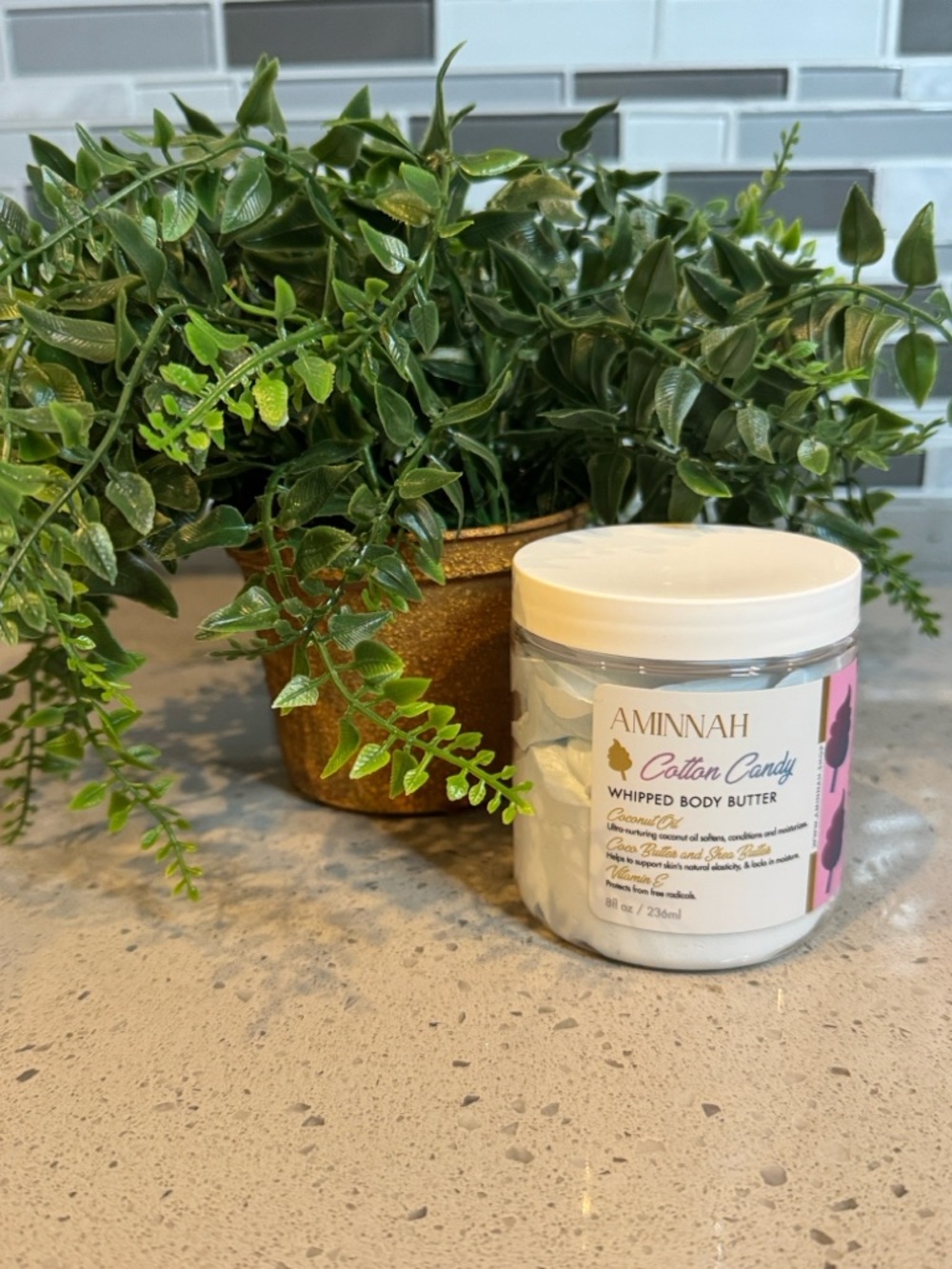 AMINNAH - Cotton Candy Whipped Body Butter